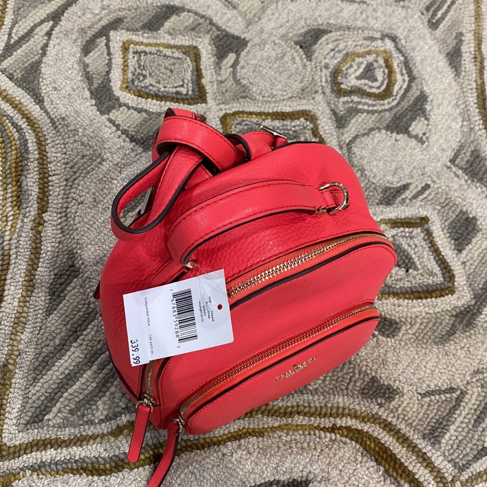 ๐ Kate spade NWT $459 Jackson stoplight medium backpack gorgeous ๐ - Picture 4 of 12